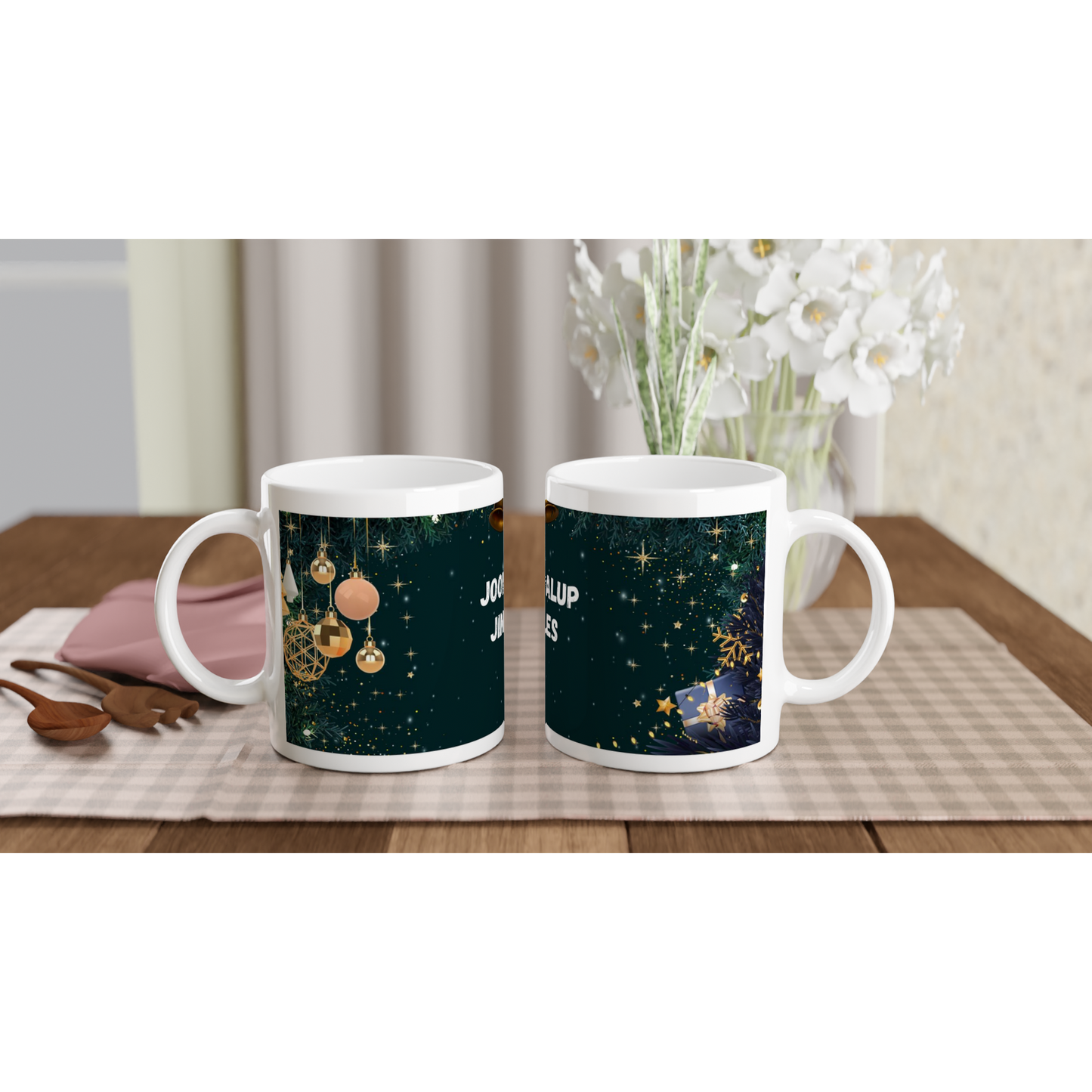 mugs with festive designs