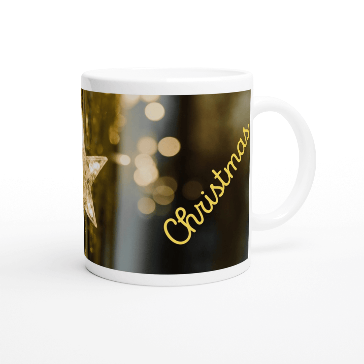 Mug with 'Merry Christmas' text