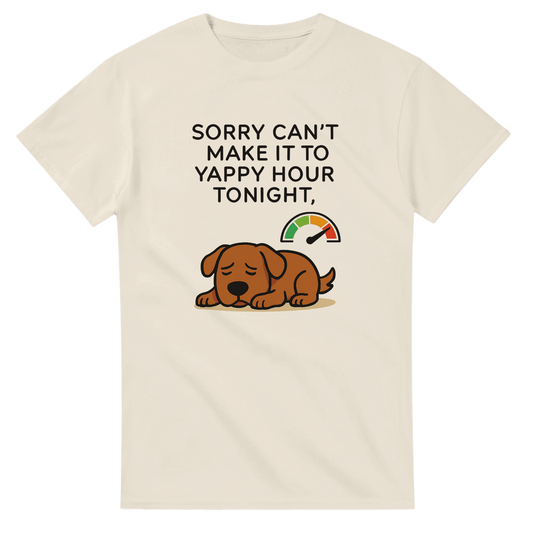 Beige-Tee-dog