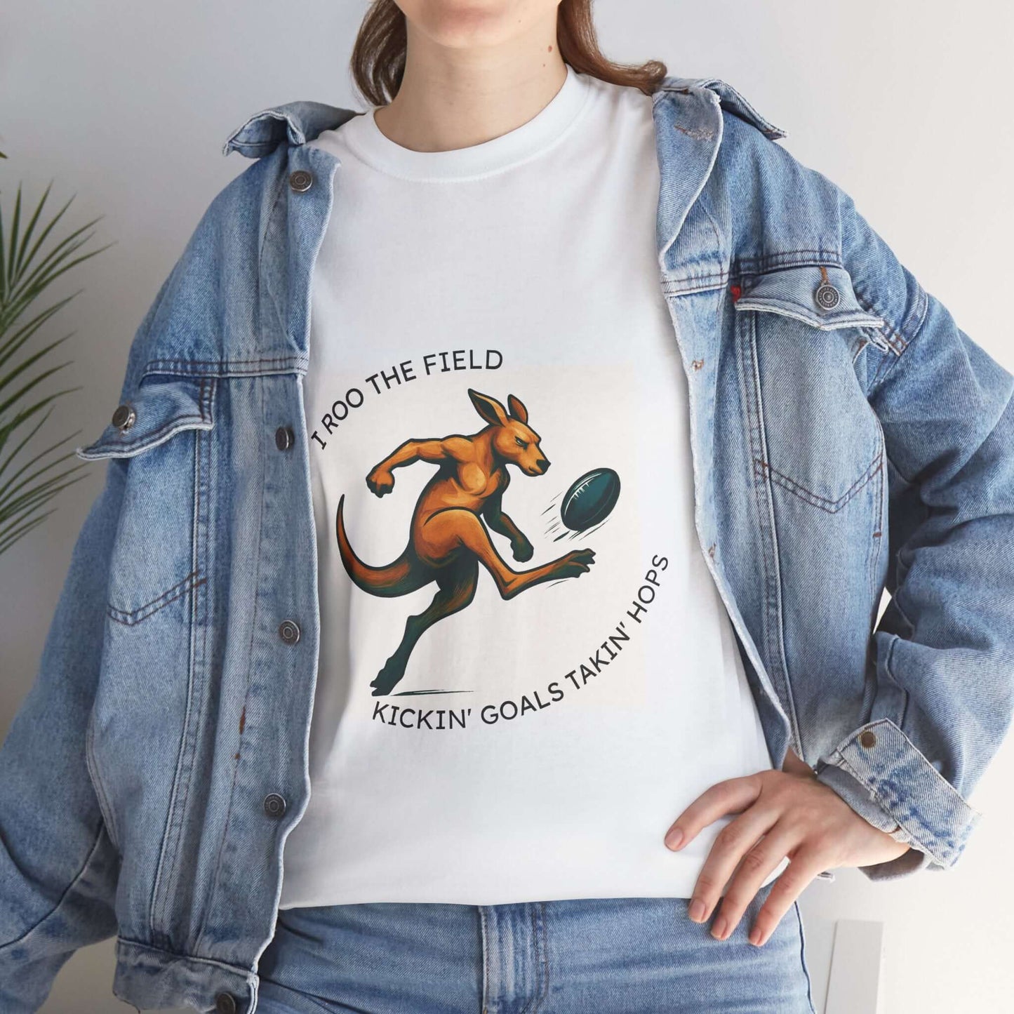  a kangaroo graphic and text