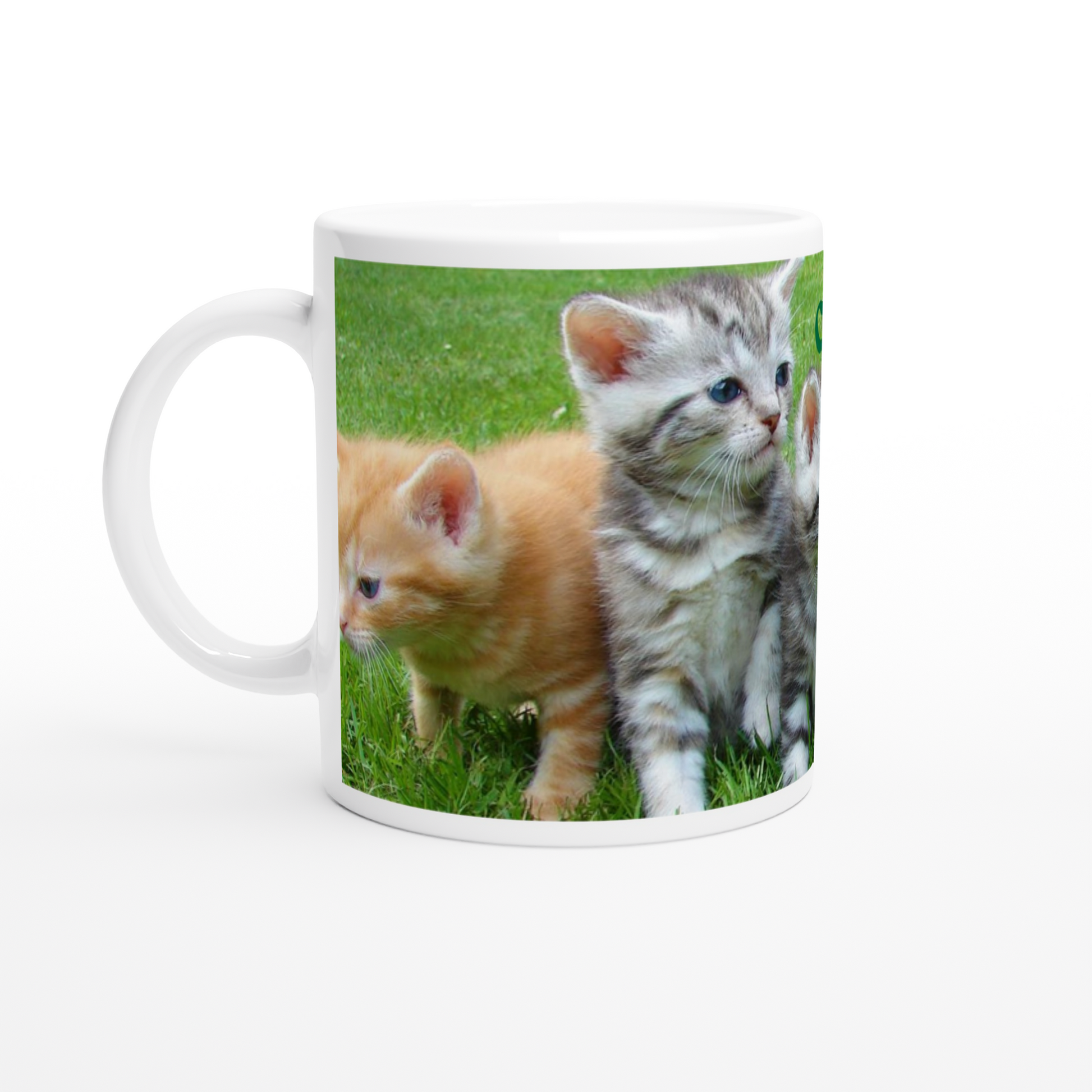 Mug with two kittens