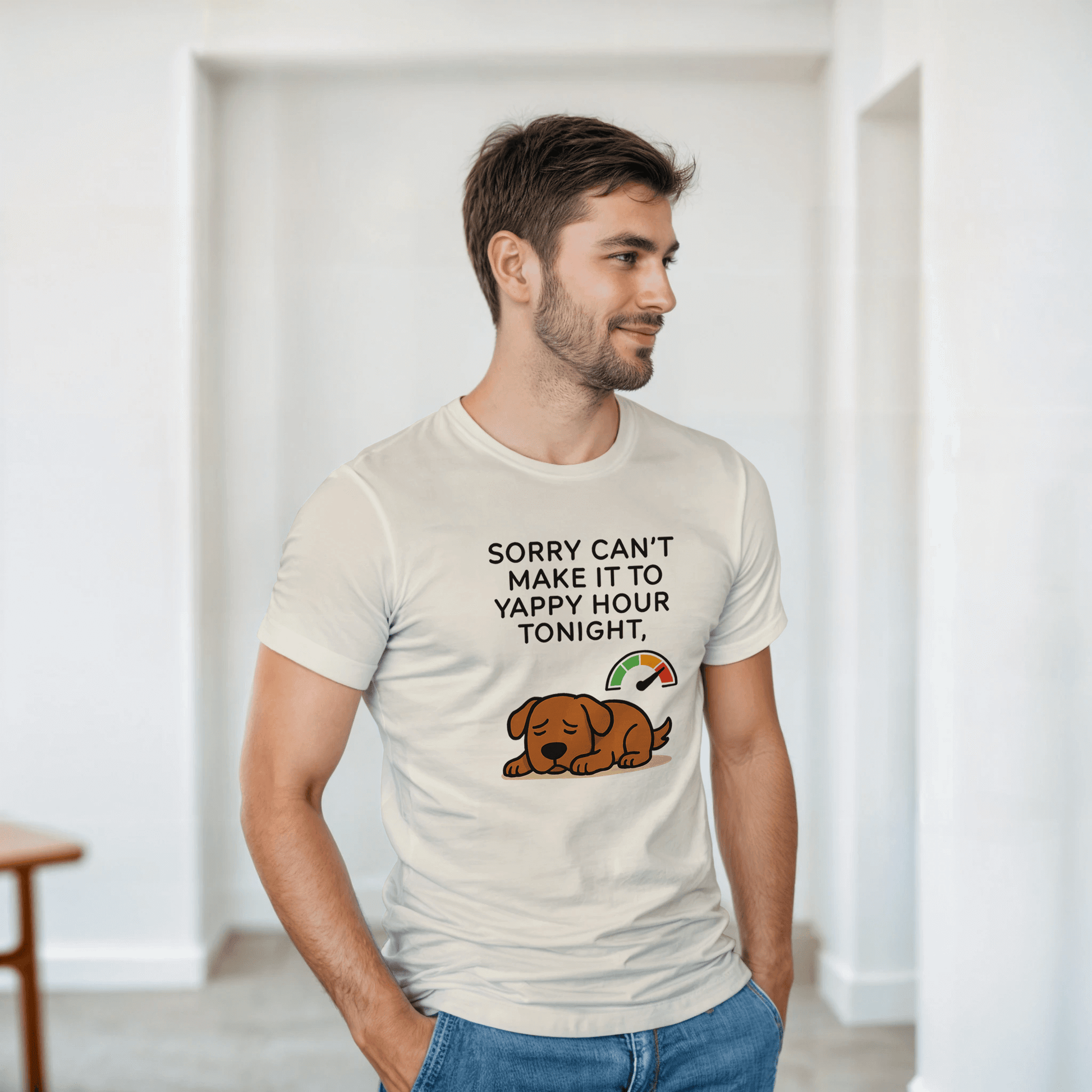 Beige-t-shirt
