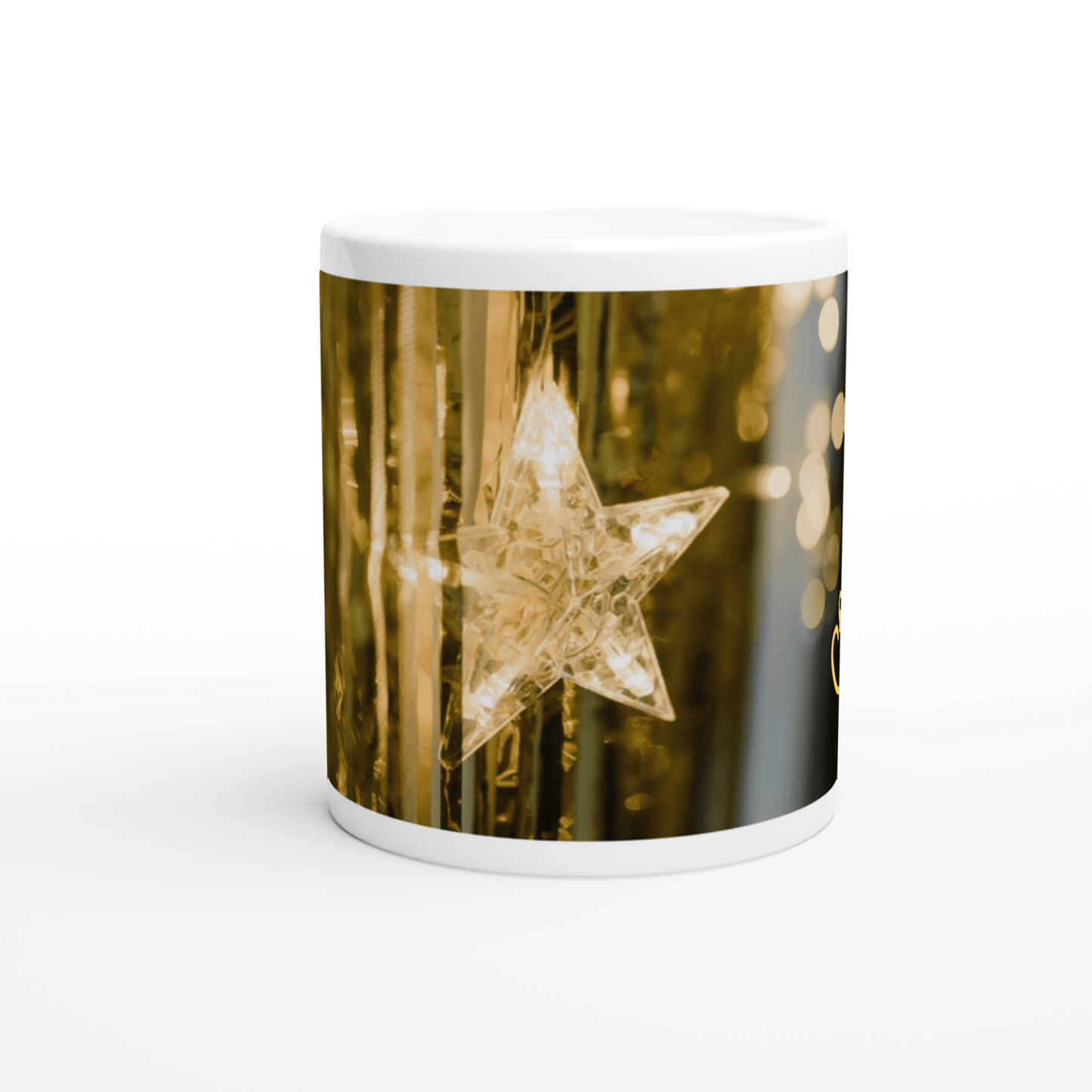 Mug with a star design 