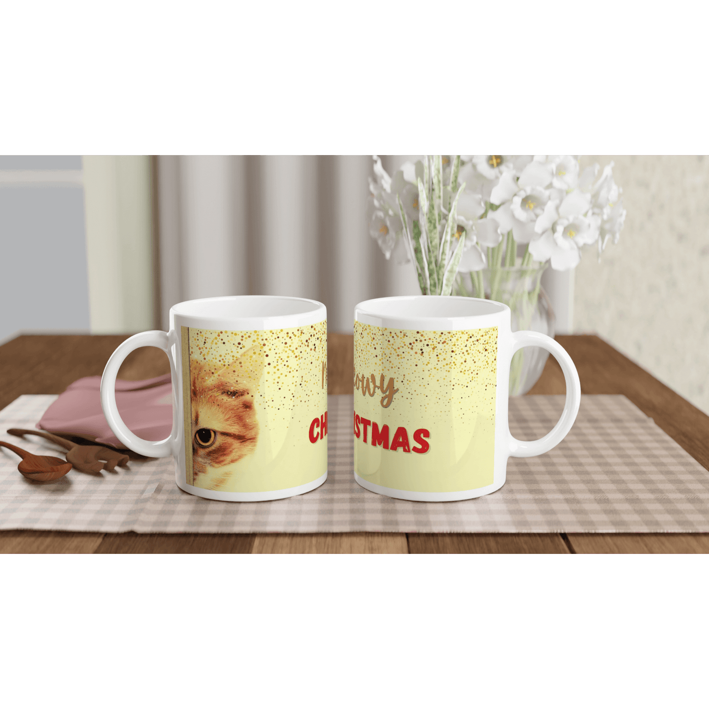 mugs with Christmas designs
