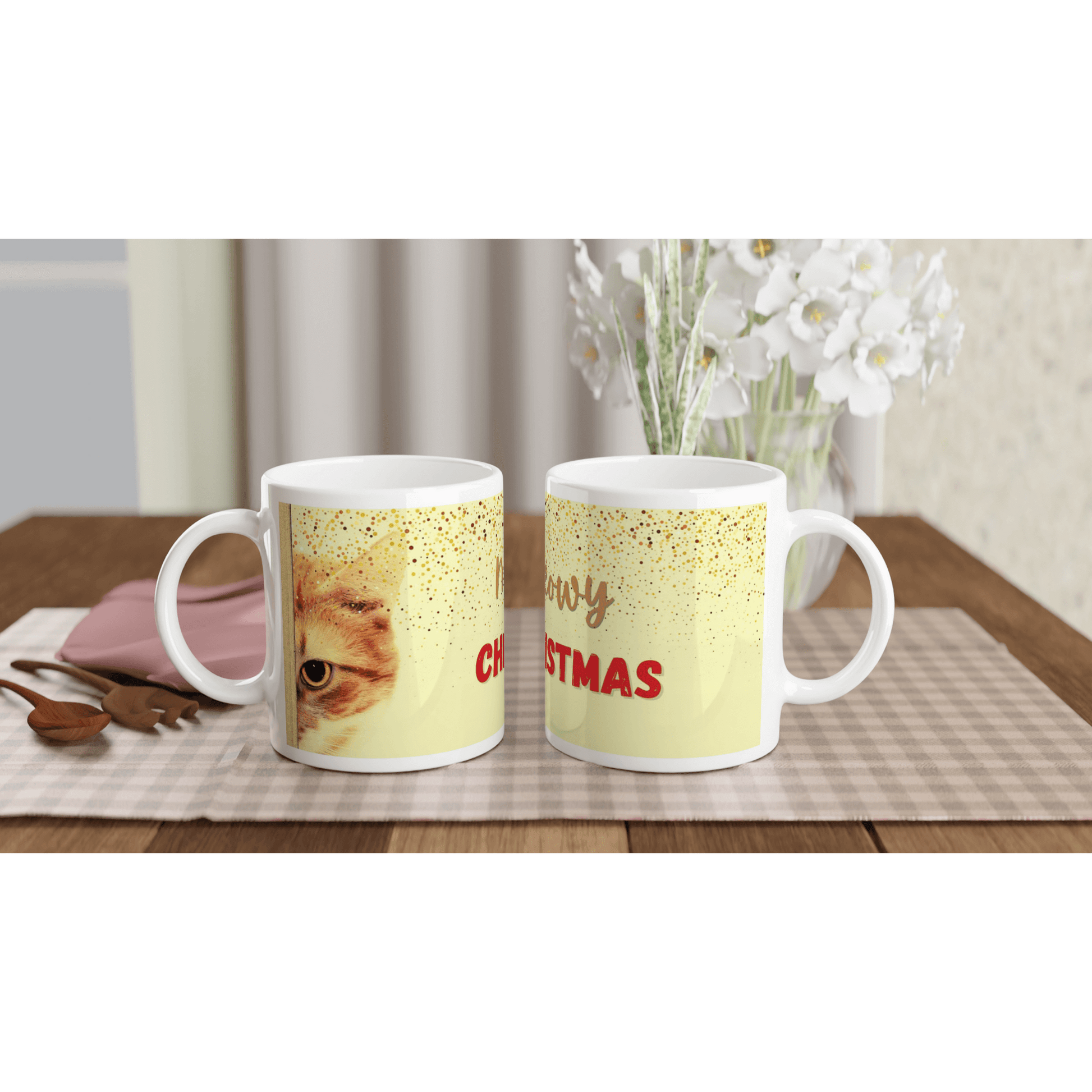 mugs with Christmas designs