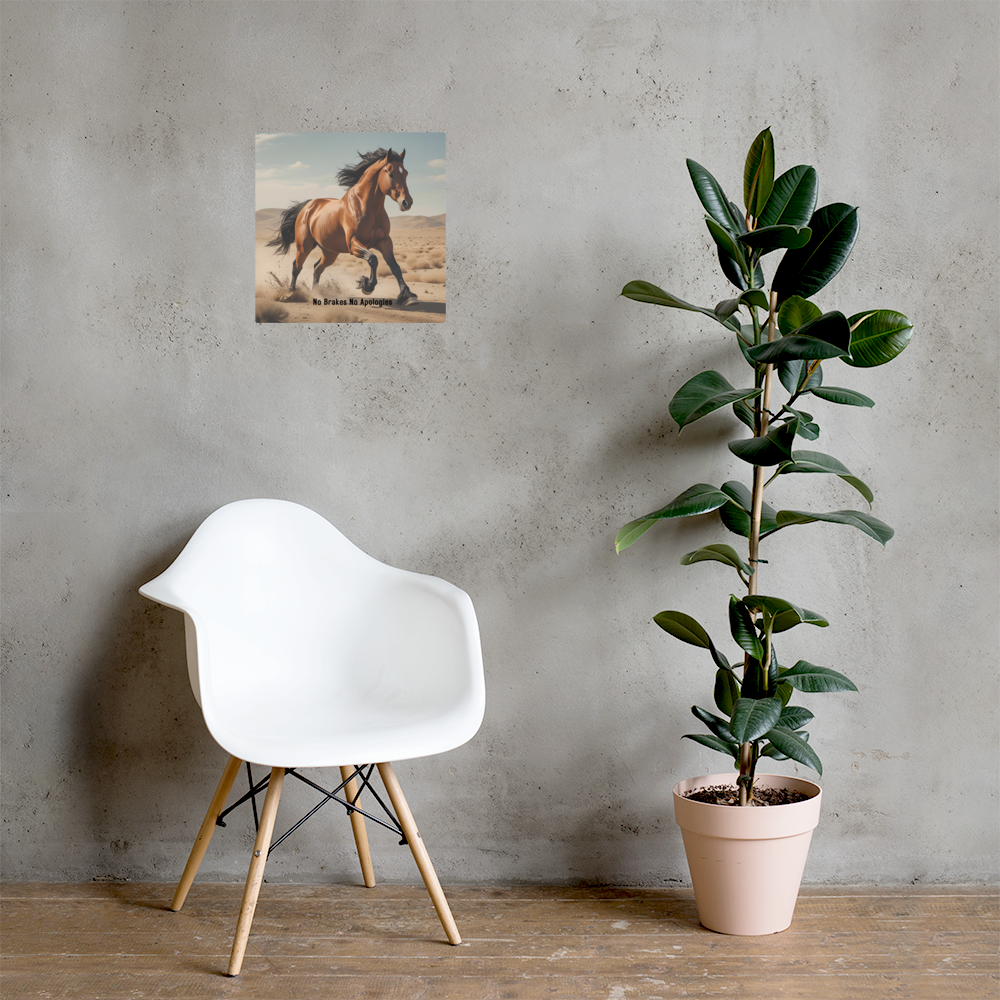 a horse painting.