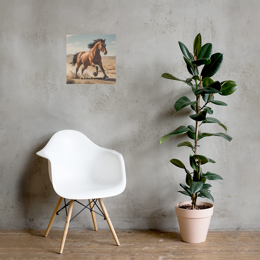 a horse painting.